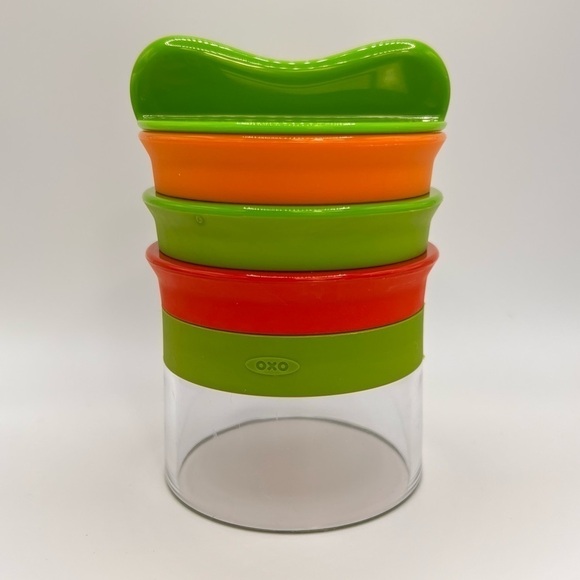 Oxo Good Grips 3-Blade Hand-Held Spiralizer, Green, Red, & Orange - Picture 1 of 7
